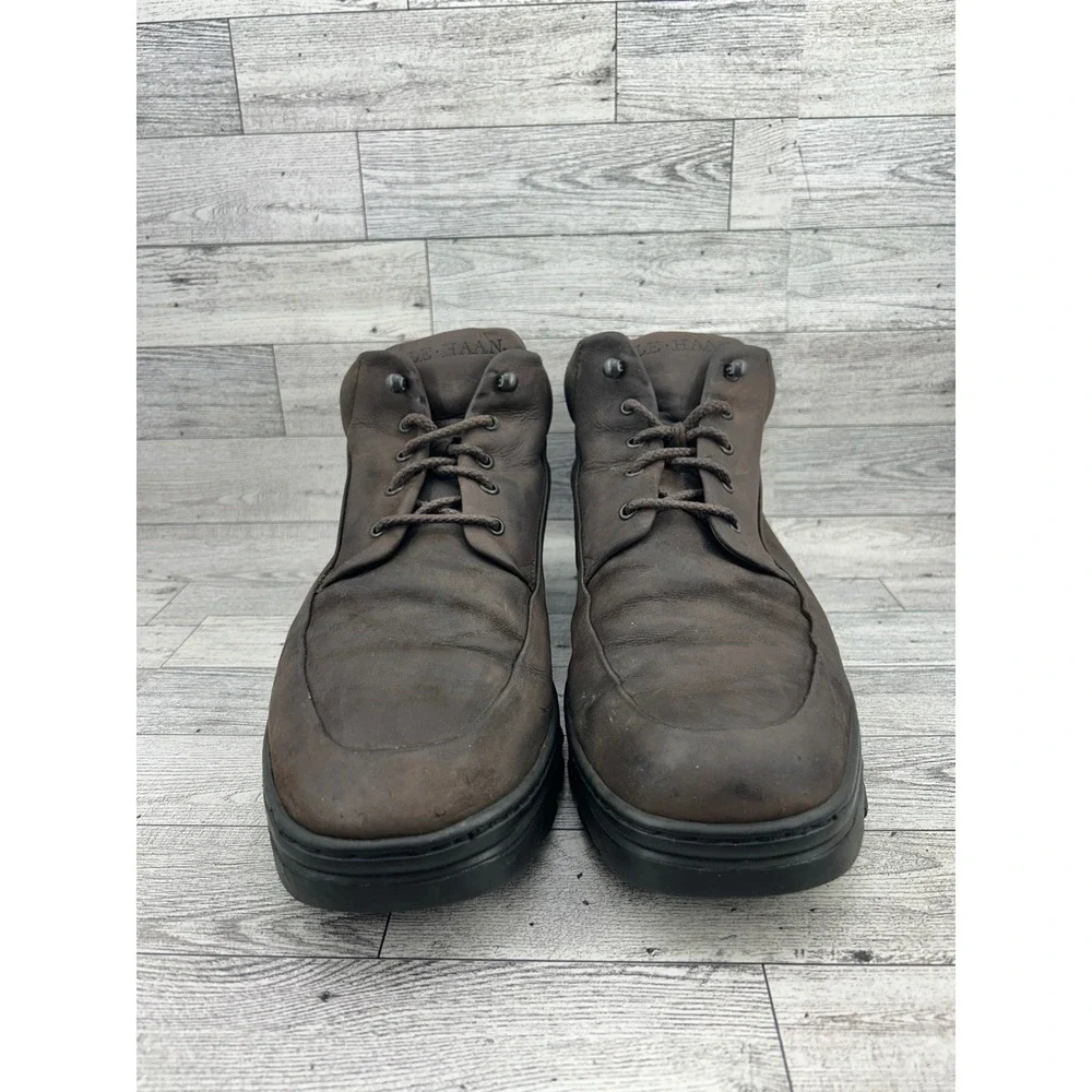 Cole Haan Men Brown Leather Memory Flex Chukka Boots 03965 Size 11 M